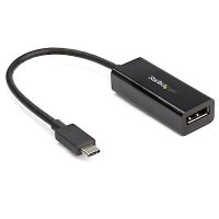 StarTech Adapter USB-C Male  to DisplayPort Female Thunderbolt 3 Compatible - Black