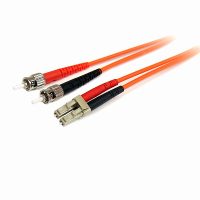 StarTech Fiber Optic Cable 6ft Multimode Duplex 62.5/125 - LSZH - LC/ST