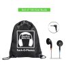 HamiltonBuhl Earbuds 100 PackSack-O-Phones With Carry Bag 3.5mm
