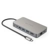 Hyper Docking Station USB-C Universal HyperDrive 10-in-1 - 2 HDMI - Silver