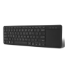 Adesso Keyboard Wireless Mini with Built-in Multi-Gesture Touchpad Ultra Slim PC/Mac - Black