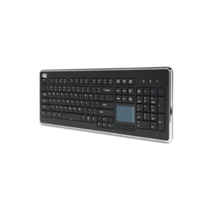 Adesso Keyboard Wireless with Touchpad PC/Mac - Black