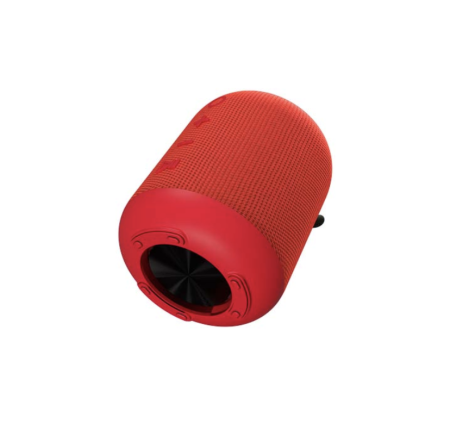 Klipxtreme Speaker Bluetooth 5.0 Titan 12W (2x 6W) TWS IPX7 Waterproof 17Hr Playback - Microphone - Red