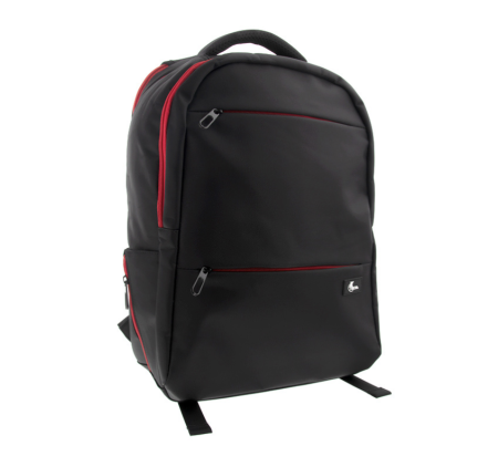 Xtech Gaming Backpack 17in with Anti-theft Pocket - Black with Red Trim