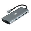 Adesso Docking Station USB-C 3.1 9-in-1 8K HDMI Thunderbolt 3 Compatible Must Support DisplayPort Alt Mode TAA Compliant PC/Mac - Grey