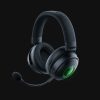 Razer Gaming Headset Wireless Kraken V3 Pro with Boom Mic Detachable Haptic Technology THX Spatial Audio Chroma RGB - Black