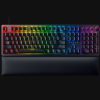 Razer Gaming Keyboard Wired Huntsman V2 Clicky Purple Switch Chroma RGB - Black