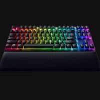 Razer Gaming Keyboard Wired Huntsman V2 Tenkeyless USB-C Clicky Optical Purple Switch  - Black