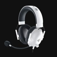 Razer Gaming Headset Wired BlackShark V2 X with Boom Mic HyperClear  Advanced Passive Noise Cancelling 7.1 Surround Sound - White