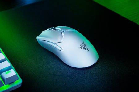 Razer Gaming Mouse Wireless Viper V2 Pro 5 Buttons 30000Dpi USB-C Dongle HighSpeed Gen-3 Switch - White