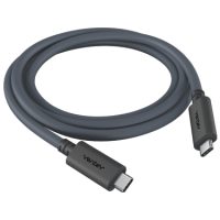 Ventev Charge & Sync USB-C to USB-C Cable 6ft Flat - Gray