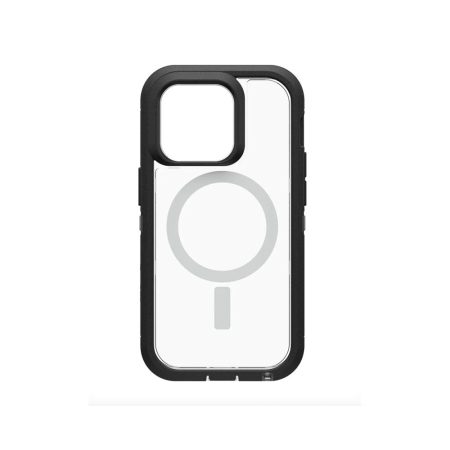 OtterBox iPhone 14 Pro Defender XT Case Clear - Black Crystal