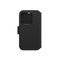 OtterBox iPhone 14 Pro Strada Folio Case Shadow Black