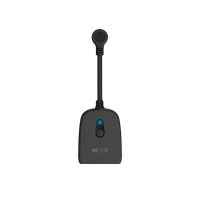 Nexxt Smart Home Outdoor Plug - 2 Outlets IP44 Dust & Waterproof Voice Control Alexa & Google - Black