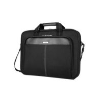 Targus Laptop Bag 15.6in Classic Slim Briefcase with Shoulder Strap Luggage Pass Through - Black
