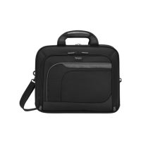Targus Laptop Bag 15.16in Mobile Elite Checkpoint Friendly Briefcase with Shoulder Strap Luggage Pass Through - Black