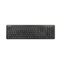 Targus Keyboard Bluetooth Antimicrobial Full Size Multi-Device 104 Keys PC/Mac/Android/Chrome - Black