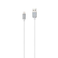 iStore Charge & Sync Lightning to USB-A 6.7ft MFI Cable - White