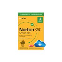 Norton 360 Standard USA ACTIVATION ONLY 1-User 1-Year OEM with 10GB Cloud Back up ESD (DOWNLOAD CODE) PC/Mac