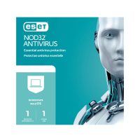 Eset Nod32 Antivirus 1-User 1-Year Sleeve BIL PC/Mac