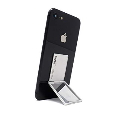 Killer Concepts Smart Phone Flip Stand Multiple Angles with Concealed Miror - Magnetic Mount Compatible - Silver - Single