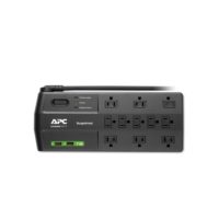 APC Surge Protector SurgeArrest 11 Outlets with 2 USB-A Charging Ports 2880 Joules - Black