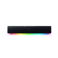 Razer Gaming Speaker Bluetooth Soundbar Leviathan V2 X Compact Desktop Form Factor Chroma RGB USB-C Power & Audio Delivery - Black