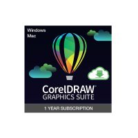 CorelDRAW Graphics Suite 1-Year Subscription ESD (DOWNLOAD CODE) - PC/Mac