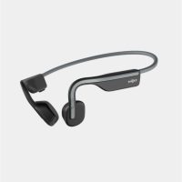 Shokz OpenMove Slate Grey Bluetooth Headset with Mic Bone Conduction - Lightweight - Water Resistant IP55 - 6Hr Battery Life