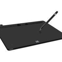 Adesso Graphic Tablet CyberTablet K10 10in x 6in Stylus with Artrage Lite Software 8192 Pressure Sensitivity Levels PC/Mac - Black