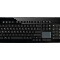 Adesso Keyboard Wireless with Touchpad PC/Mac - Black