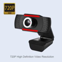 Adesso Webcam 720P CyberTrack H3 1.3 MP with Build-in Microphones (USB)