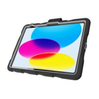Gumdrop iPad 10.9 (10th Gen) 2022 HideAway Kickstand Screen Protector Drop Protection MIL Case - Black
