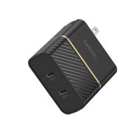 OtterBox Wall Charger 2 Ports - 1x30W USB-C Power Delivery & 1x20W USB-A Rugged - Black
