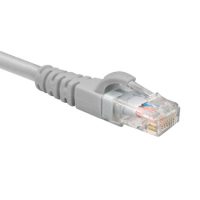 Nexxt Networking Cat6 3ft UTP Gigabit Ethernet Cable 4 Pairs 23AWG CMR UL ETL Verified - Gray