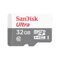 SanDisk Ultra MicroSD Memory Card 32GB Class 10 with SD Adapter