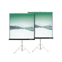 Klipxtreme Projection Screen on Tripod Stand 86inch 4:3 Aspect Ratio Portable Includes Storage Case