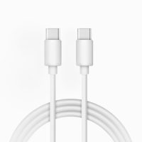 HyperGear Charge & Sync PD USB-C to USB-C Cable 3ft  PD up to 3Amp BULK - White