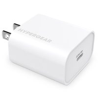 HyperGear Wall Charger 1 Port USB-C 20W PD MagSafe Compatible Fast Charge BULK - White