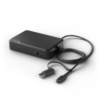 Alogic Docking Station USB-C or USB-A Dual Monitor 2xHDMI 1080p 1x USB-C 4x USB-A RJ45 - Black