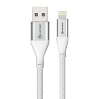 Alogic Charge & Sync Lightning MFI to USB-A Cable 5ft Elements Pro 480Mbps - Silver X