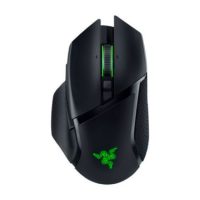 Razer Gaming Mouse Wireless Basilisk V3 Pro Ergonomic with Chroma RGB Full Underglow 10+1 Programmable Buttons 30000Dpi Bluetooth or Wired USB C with HyperScroll Tilt Wheel - Black