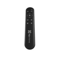 Klipxtreme Wireless Presenter Red Laser 2.4Ghz Dongle Range up to 328ft Multifunctional Buttons PC/Mac - Black