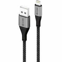 Alogic Charge & Sync Cable Lightning MFI to USB-A 5ft Super Ultra - Space Grey X