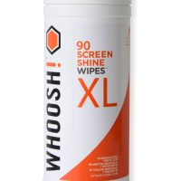 Whoosh! Screen Shine Wipes 90 Wipes XL Canister + Mini Cloth Non-Toxic Alcohol & Ammonia Free
