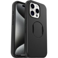 OtterBox iPhone 15 Pro PopSocket Symmetry Case - Black