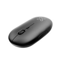 Klipxtreme Mouse Wireless 2.4Ghz 4 Button SlimSurfer Silent 90% Noise Reduction Portable & Slim Ambidextrous 1600dpi PC/Mac - Black