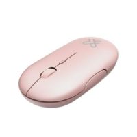 Klipxtreme Mouse Wireless 2.4Ghz 4 Button SlimSurfer Silent 90% Noise Reduction Portable & Slim Ambidextrous 1600dpi PC/Mac - Pink