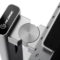 Alogic Monitor 27in Clarity Pro UHD 4K with Built in Multi-port Hub 8-in1 with 65W PD Swivel Landscape or Portrait 8MP Retractable Webcam
