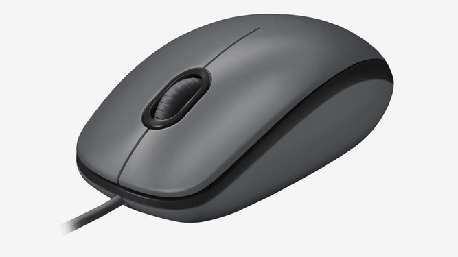 Logitech Mouse Wired M100 Ambidextrous 3 Button with Scroll 1000dpi PC/Mac/Chrome/Linux – Black Logitech Mouse Wired M100 Ambidextrous 3 Button with Scroll 1000dpi PC/Mac/Chrome/Linux - Black